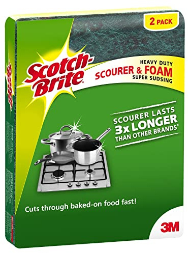 Scotch-Brite Spugna in schiuma antigraffio, confezione da 2