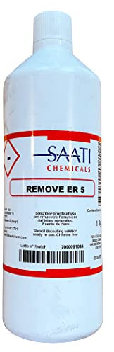 CPL Fabbrika. Remover ER 5 Saati für Siebdruck-Rahmen, Packung 1 kg, geeignet zum Strippen von Siebdruckrahmen, entfernt Emulsion vom Rahmen, sofort einsatzbereit.
