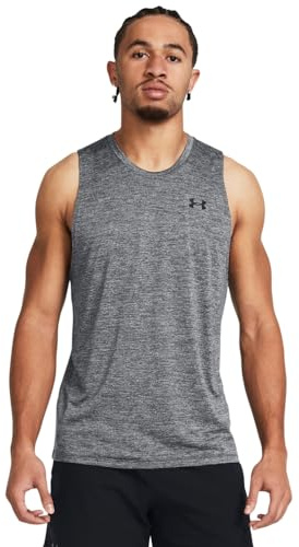 Under Armour Men's Tech Tank Top, 025 Gray, MD