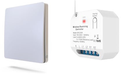 FEB ELETTRICA Kit Pulsante E DIMMER WiFi Alexa Google Home 9302