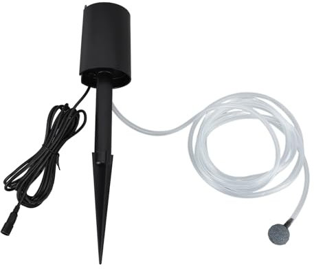 6 V 4 W Solar-Teichbelüfter-Luftpumpen-Set, IP64 Wasserdicht, 0,8 L Pro Minute, 3 Modi für Aquarien oder Außenumgebungen