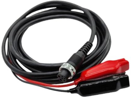 BaotyJie Electric Fishing Reels Battery Cable Multipurpose Double Connector Practical 3M Power Cable High Speed for Fishing Tools