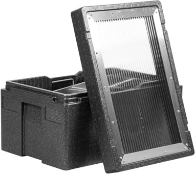 LYSON EPP Sonnenwachsschmelzer Solarschmelzer Wachsschmelzer für das Schmelzen von Bienenwachs Rähmchen: D, LN-am, DNM, Zander Innenmaße der Wanne: 485 mm x 300 mm x 50 mm (L x B x H) Imkerei