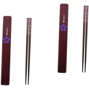 COLLBATH 2 Ensembles De Baguettes De Style Chinois Boîte De Baguettes Pour La Maison De Ramen Accessoires De Dîner De Ménage De Cuisine Délicates En