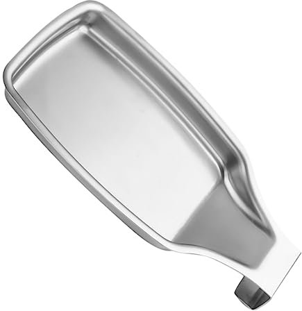 Holibanna 1Pieza Portacuchara Inoxidable Soporte Para Cucharas De Cocina Rack De Almacenamiento De Cucharas Accesorio Práctico Para Utensilios De Cocina Organizador De