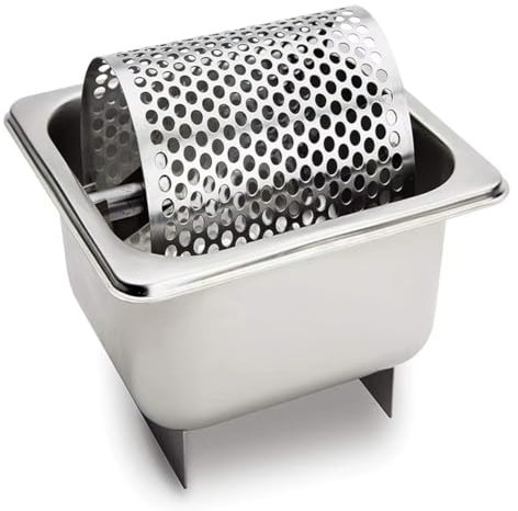 Bnnlqpsttg Roue à Beurre en Acier Inoxydable - Distributeur de Beurre Fondu pour Une Répartition Uniforme, Gadget de Cuisine Essentiel pour Les Hamburgers Américains