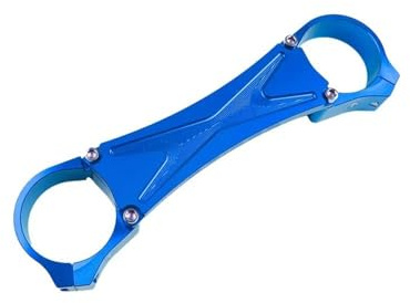 CFCKHPTHAZ para Yamaha XMAX300 Horquilla Delantera Modificada Amortiguador Biela Suspensión Delantera Placa Superior La Barra Refuerzo Amortiguadores Dirección(1)