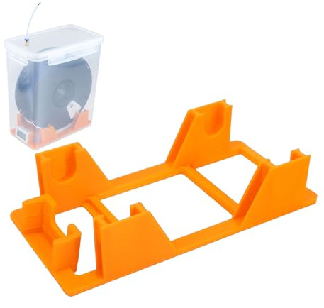 Kelawoly 3D-Drucker-Filament-Aufbewahrungsbox, Filament-Trockenbox, Filamentbehälter, Zwei Dichtungsringe, Transparentes Design, Langzeitlagerung, kein Strom Erforderlich, Verbessertes