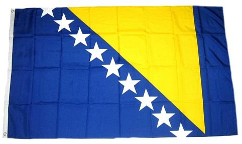 Fahne/Flagge Bosnien Herzegowina 150 x 250 cm