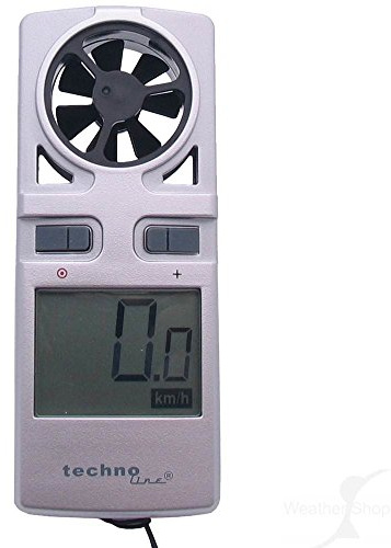 Technoline EA3000 Handheld Wind speed Anemometer. Perfect for the outdoor professional, kite-surfers, wind-surfers and more. Comes with FREE Beaufort scale card.