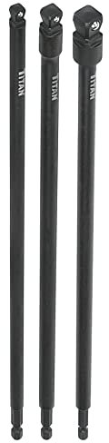 Titan 3 piezas 49012 30,48 cm, juego de adaptadores de zócalo de impacto, 30,48 cm