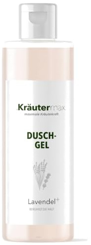 Kräutermax Lavendel Duschgel mit Aloevera, Ringelblume und Zitrone 250 ml