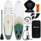 HyperMotion SUP Board 320 cm – Aufblasbares Stand Up Paddle Set mit Kajaksitz, Paddel, Pumpe und Rucksack – Belastbar bis 150 kg – Stabil, vielseitig und komfortabel