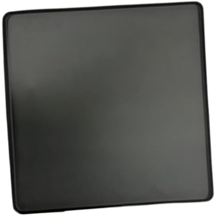 DimyFew Tropfschale, Bodenmatte für Den Kühlschrank, Verhindert, Gefriermatte, Tablett, Mini Tropfschale für Den Kühlschrank, Luftentfeuchter, Schreibtische, Schwarz 50 × 50 cm-Stil f