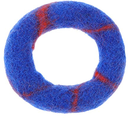 Klangschalen Pad aus Wollfilz, Blau, 8cm für Buddha Sound Bowl | Meditation und Schlaf, Leicht zu Verwenden und Schützend, für Amateure und Therapeuten