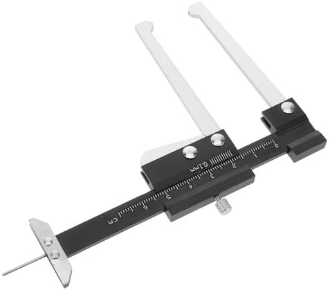 JECOMPRIS Bremsbelagdickenmessgerät Fahrzeug-messwerkzeug Für Bremsscheiben-Dicke-messung Präzises Messgerät Aus Langlebigem Material