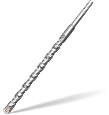 SDS Plus Hammer Drill Bits 16mm x 260mm,Professional Cross Tip Carbide Drill bit for Brick Walls, Masonry,Concrete, Stone