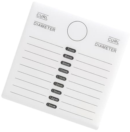 BAZEITFLOW Palette Acrylique Pour Extensions De Cils Compacte Support De Greffe Blanc Usage Professionnel Et Domicile