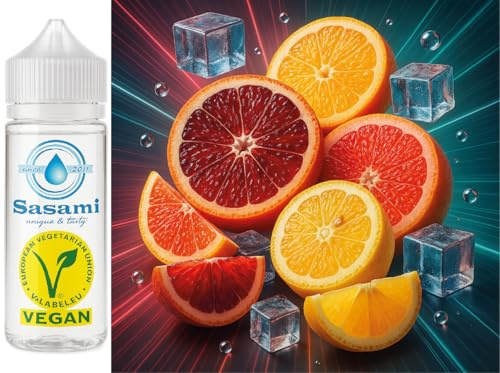 Citrus Rush - naranja sanguina pomelo yuzu Ice aroma concentrado - Vegano - Sasami - 100ml