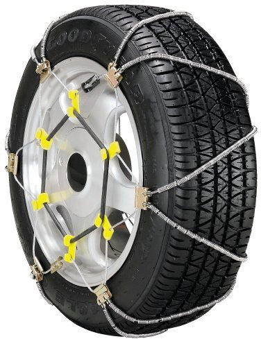 SCC SZ343 Shur Grip Super Z Passenger Car Tire Traction Chain - Set of 2