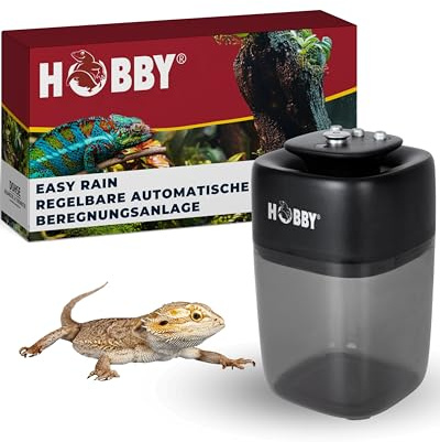 HOBBY Terraristik Easy Rain I automatische Beregnungsanlage für Terrarien I regelbares Beregnungssystem für Reptilien, Amphibien und Pflanzenhabitate I effizientes Befeuchtungssystem mit 9L Wassertank