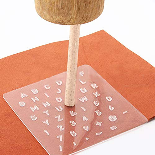Leder-Prägewerkzeuge, Stempel-Set, digitale Charakterstempel, für Lederprägung, Lederprägung, Lederprägung, Basteln, Lederbearbeitung