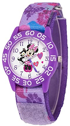Disney Unisex-Children Analogue Quartz Japanese Watch with Nylon Strap WDS001183
