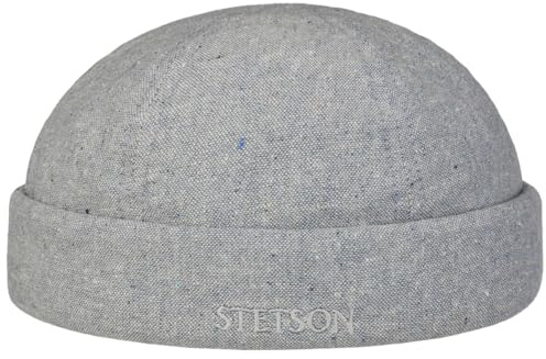 Stetson Sustainable Cotton Dockermütze Klassische Skullcap Made in EU Unisex Ganzjährig