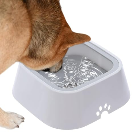 Dmuzsoih Großer Wassernapfspender für Hunde, tropffreier Wassernapf für Hunde | Nassfester Wasserspender für Haustiere, Hundetränke - Stabiler Hundetrinknapf, Katzenwassernapf für große Hunde und