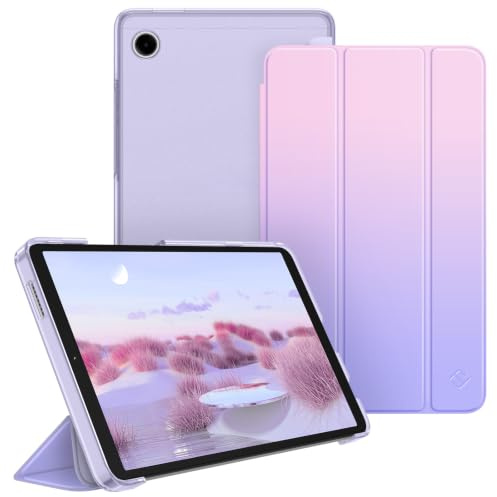 FINTIE Case for Samsung Galaxy Tab A11 8.7 Inch 2025/ Tab A9 8.7 Inch | Ultra Thin Protective Case with Translucent Back Cover for Tablet A11/ A9, Fantasy Ombre