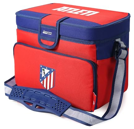Nevera 12 latas Zipperless HardBody® Rojo-Atlético de Madrid