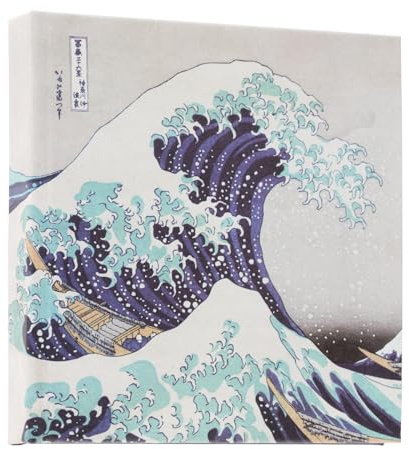 Album fotos autoadhesivo Ola de Kanagawa - Album fotos polaroid | Albumes Tapa dura, 22 págs (16x16cm)