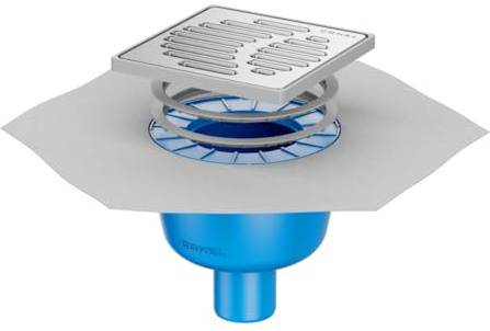 CONEL Bodenablauf DRAIN PLUS DN50, senkrecht CONEL, Dichtfl. u. Aufs. 150mm | CODP50SK
