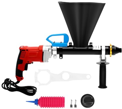 Istolet à Coulis De Mortier, Outil De Jointoiement éLectrique 700 W - Pistolet à Joint Avec 2 Buses - Machine à Jointoiement De Ciment Pour Les Surfaces Qui Doivent êTre Remplies Ciment