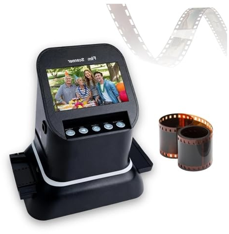 DARBCGH High-Res Film Scanner for 35mm & Medium Format Slides