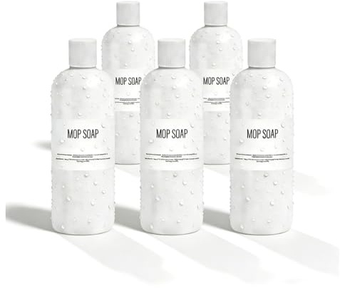 Xlethpitixz 5 Pieces 120ml Mop Soap - Strong Fragrance Floor Cleaning Agent - Deep Cleaning Mop Soap - Multi-surface Solution