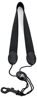 RICO Saxophongurt für Tenor- und Baritonsaxophon, Nylon, Karabinerhaken