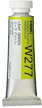 Holbein Artists Watercolor - Aquarellfarbe - 15 ml - Blattgruen