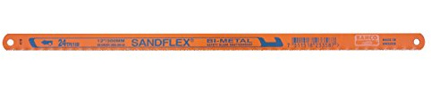 Bahco 3906-300-18-5P Bimetall-HandsägeblattSandflex 300mm 18 ZpZ 5 Stück