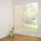 ourdeco® Komplett-Vertikalanlage/Breite: 150 cm/Höhe: 250 cm/Farbe: Sand/Lamellenbreite 127 mm/in der Höhe kürzbar/Decken- oder Wandmontage/lichtdurchlässig