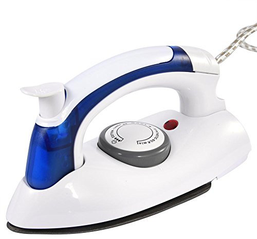 LetCart Dampfbügeleisen, Faltbares Tragbares Reisebügeleisen, Keramik Antihaft Bügelsohle, 15 Sekunden Schnelles Aufheizen, Kleines Bügeleisen Dampf für Zuhause und Unterwegs (EU Plug)