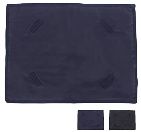 netproshop Turnout Bauchlatz für Pferdedecken Gr. 125-165 200gr Füllung mit Kreuzbegurtung, Groesse:M, Farbe:Dunkelblau