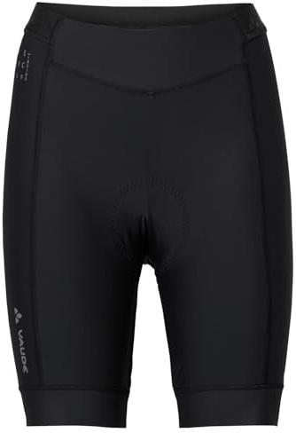 VAUDE Posta Tights Fahrradhose kurz, atmungsaktiv – Schwarz – Gr. 40