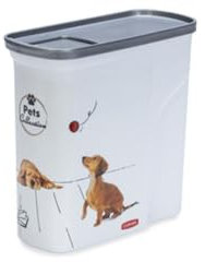 CURVER PetLife 2L Pet Food Storage Container Dog Cat Food Box with Lid