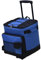 predolo Carrello Frigo con Ruote, Carrello Frigo in Materiale Oxford 600d E Pellicola con Tasca Impermeabile, 35 X 32 X 38 Cm Borsa Frigo Pieghevole Isolata per Auto Campeggio Pesca, Blu