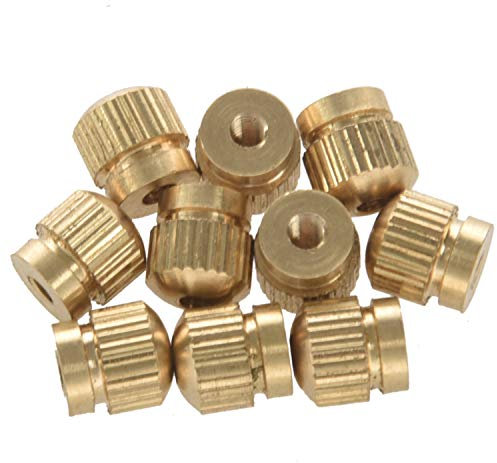 Bntaomle 10 Stück Tenorhorn Schlüssel Knopf Kolbenwert Schrauben für Trompete Horn Tenor Kornett Schnorchel Zubehör