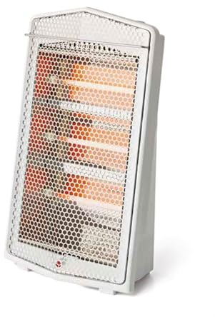 Room heater1500W Ultra Quiet Quartz Radiant Heater, White
