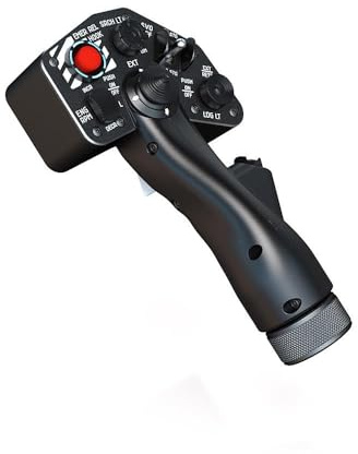 VIRPIL Controls - Hawk-60 Collective Grip für PC Flugsimulation – Hubschrauber Steuerknüppel, Joystick-Griff, Flight Sim Cockpit