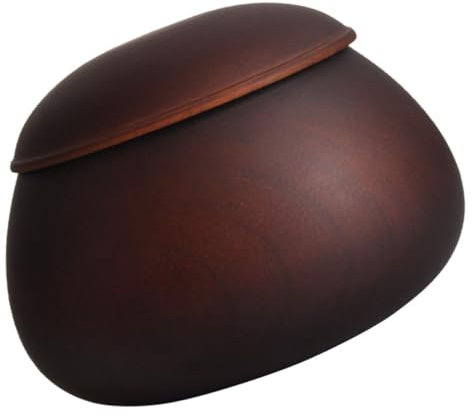 WESIEVYA Go Spiel Steine Aufbewahrungsbox Aus Holz Mit Deckel Kleiner Leichter Go Schachtelpott Für Anfänger Und Praktischer Behälter Zur Sicheren Ordnung Und Schachfiguren