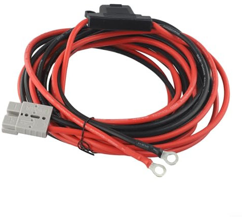 Battery Cable Quick Connect Wire,50A 600V Weatherproof Wiring Kit For Anderson For Trailer Winches For Caravans Boats Solar Panels(6meter)